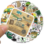 Outdoor Geocaching Stickers