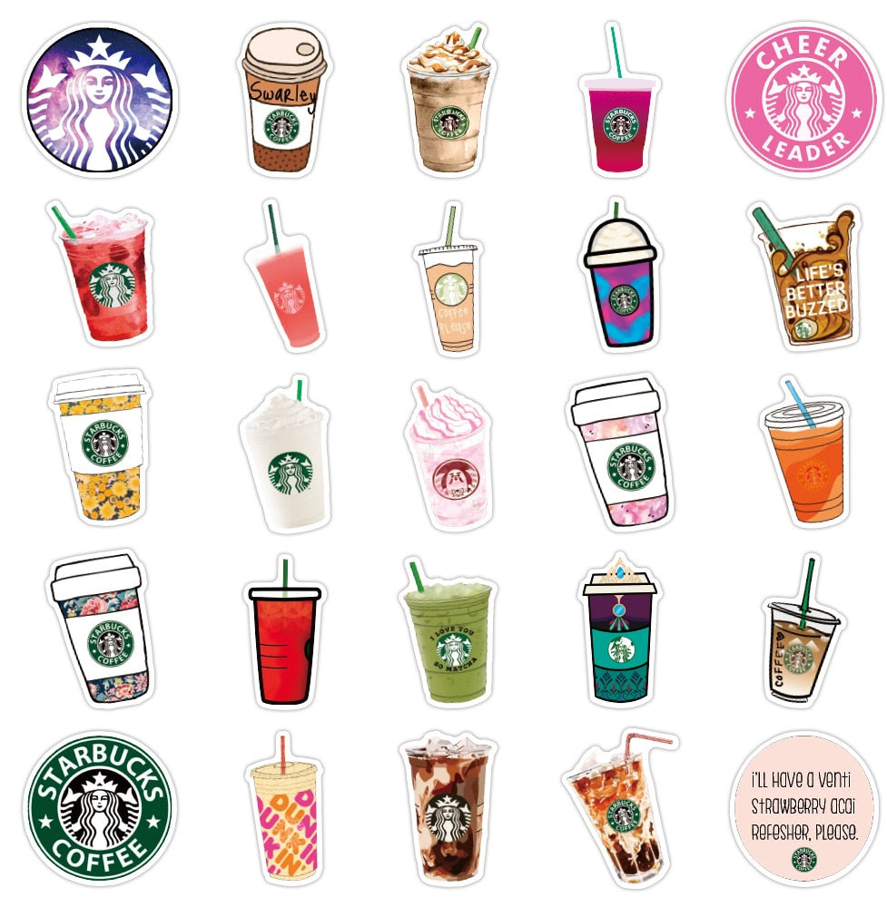 Drink Starbucks Stickers