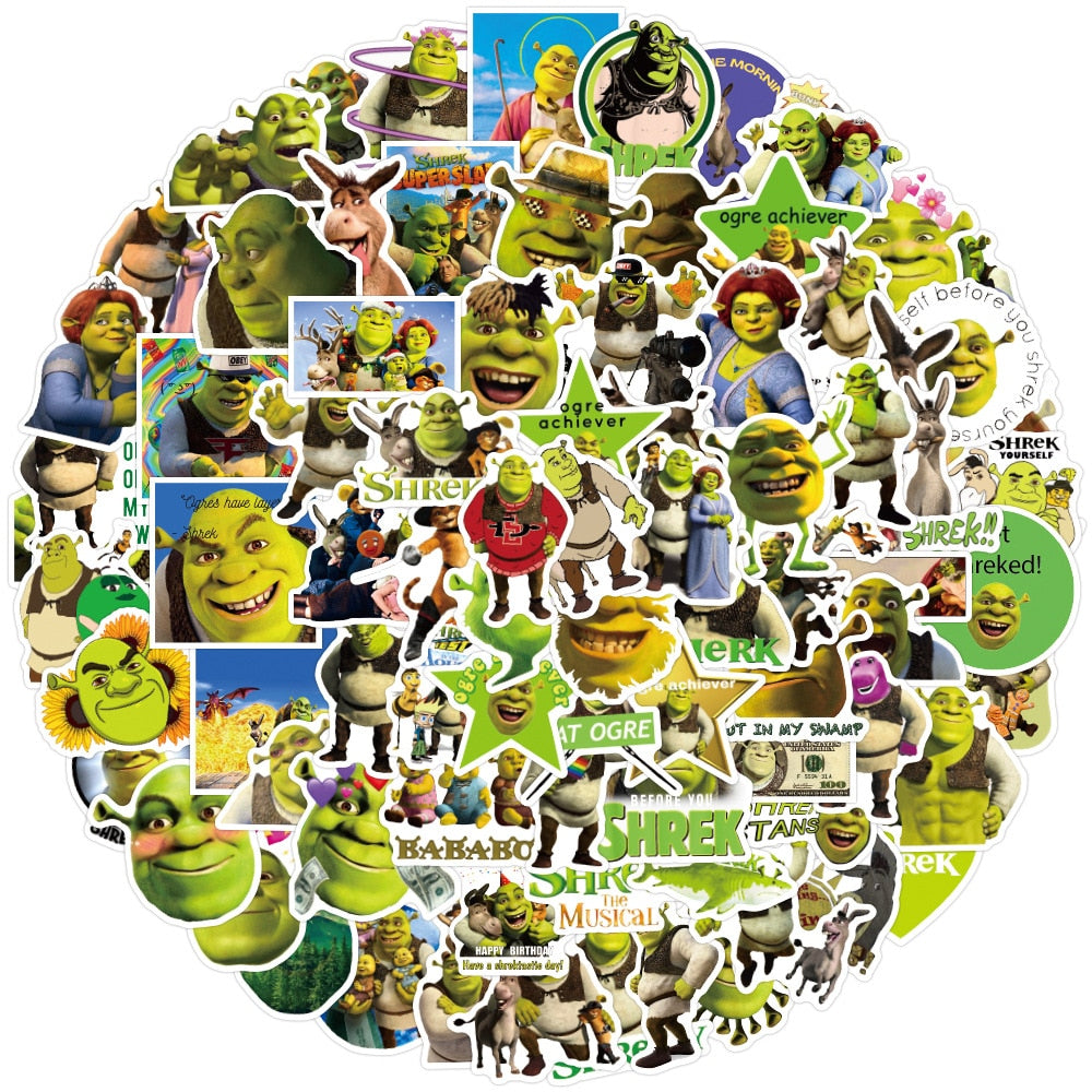 Shrek Stickers