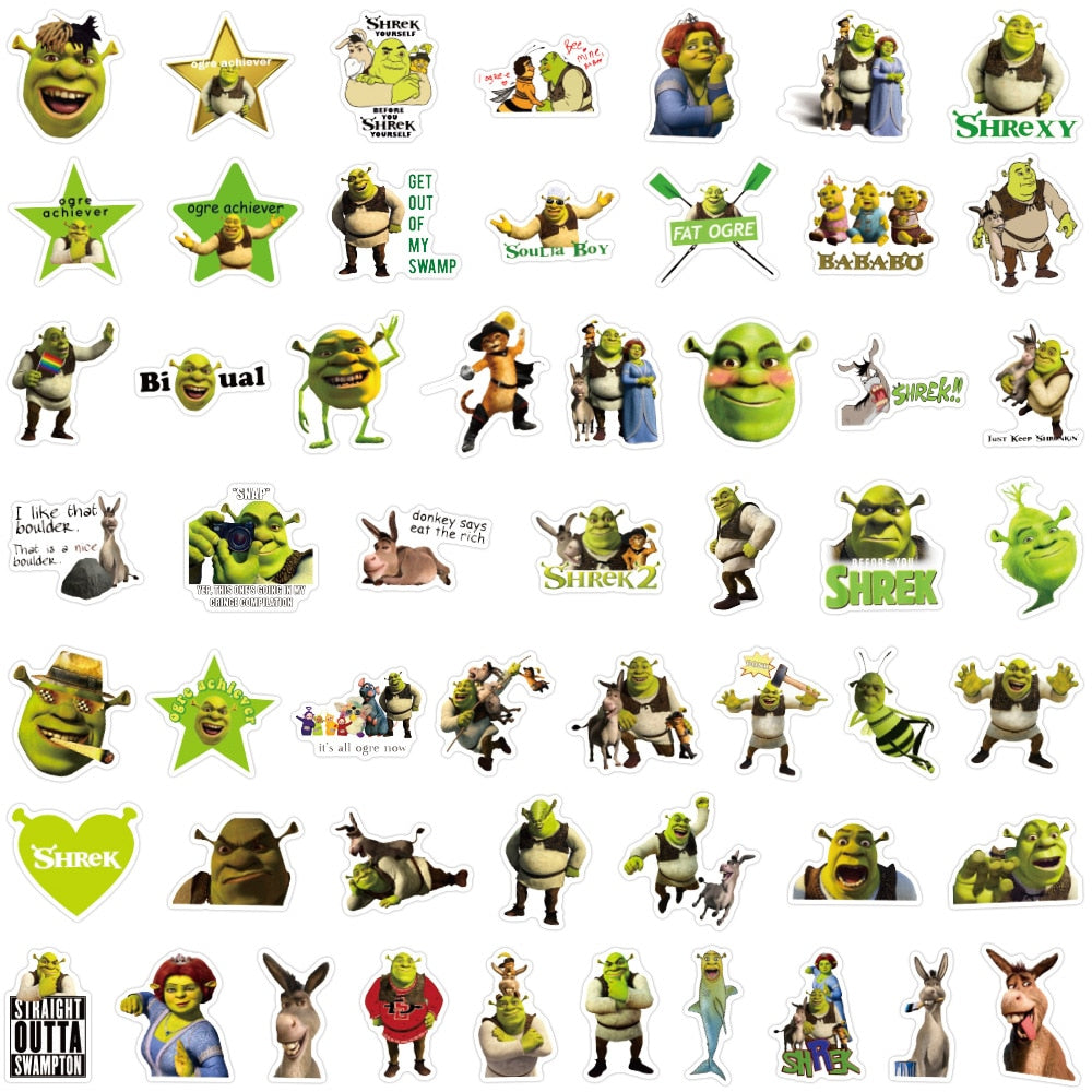 Shrek Stickers