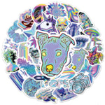 Holographic Laser Style Graffiti Stickers