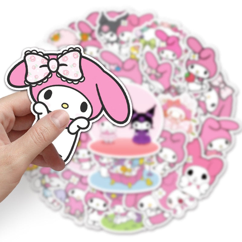 Pink MEI LEDI Stickers