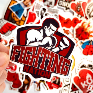 Boxing Stickers