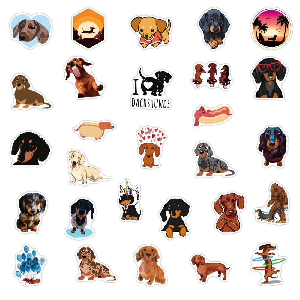 Dachshund Dog Newest Stickers