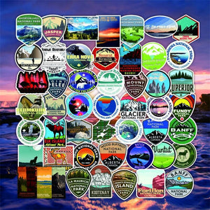 National Park Canada Stickers