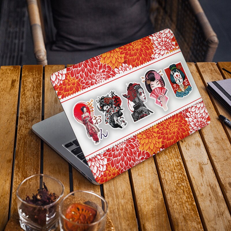 Geisha Japan Stickers