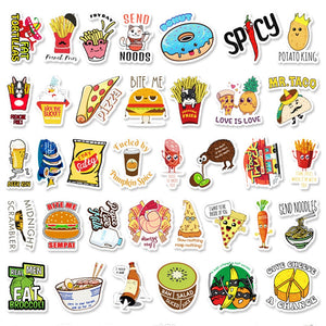 Potato Food Stickers