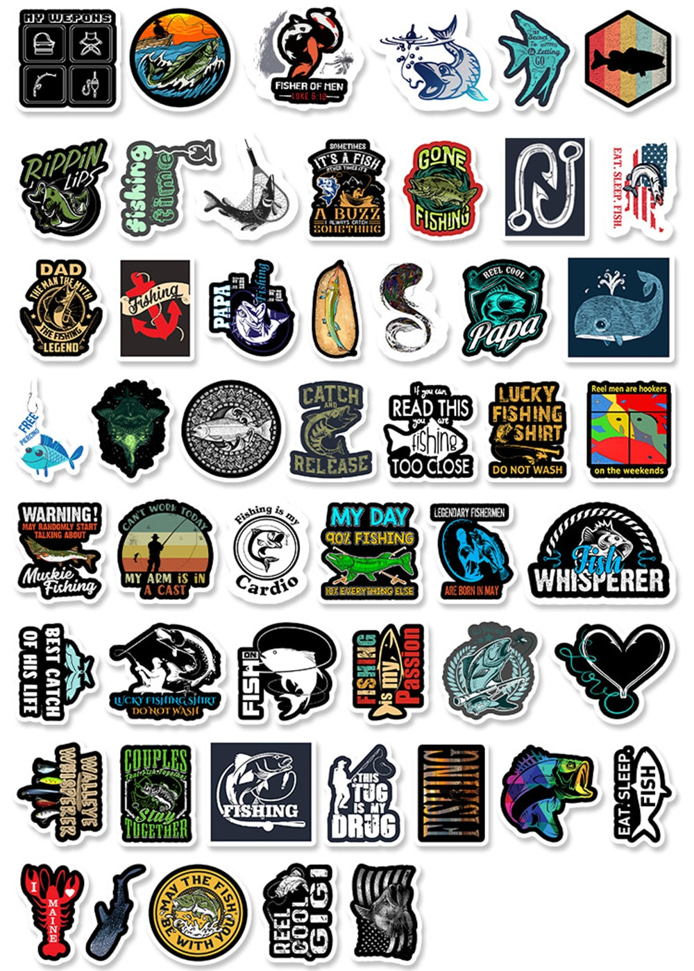 Fishing Offshore Angling Stickers