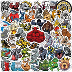 Muscle Animals Stickers