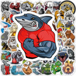 Muscle Animals Stickers