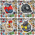 Muscle Animals Stickers