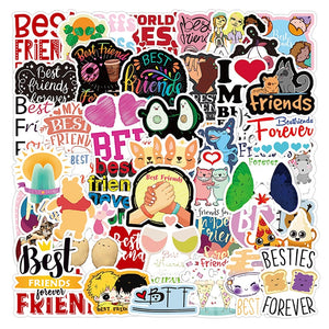 Best Friend Friendship Stickers