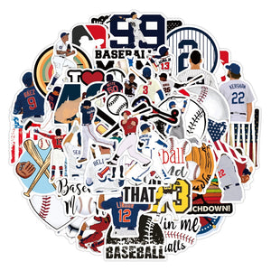 Baseball Cool Sport Stickers