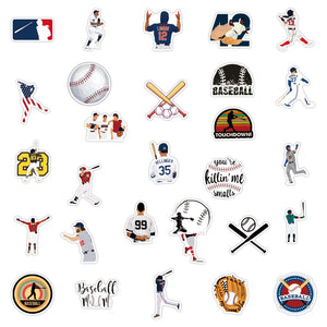 Baseball Cool Sport Stickers