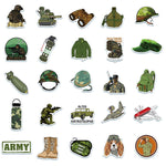 Proud Soldier Stickers