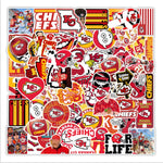 Kansas City Chiefs Rugby Stickers