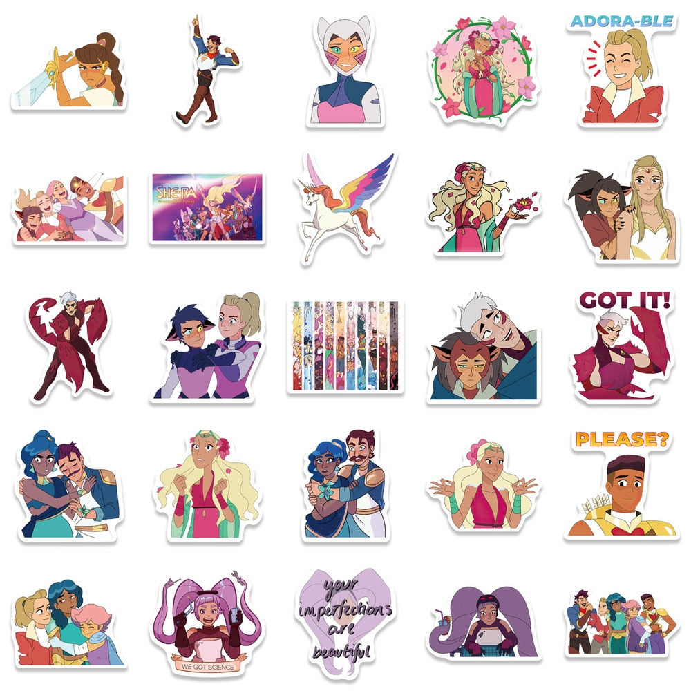 She-Ra and The Princesses of Power Stikers