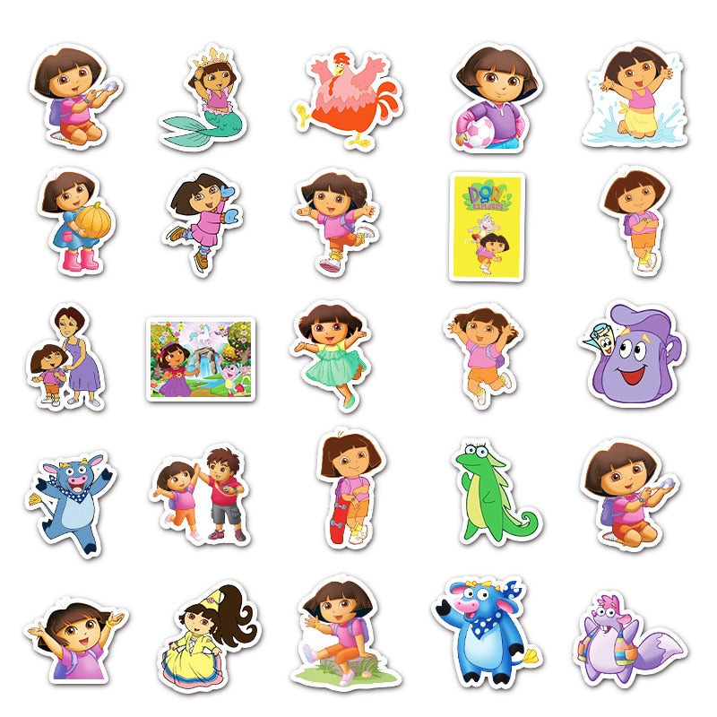 Princess Dora Stickers