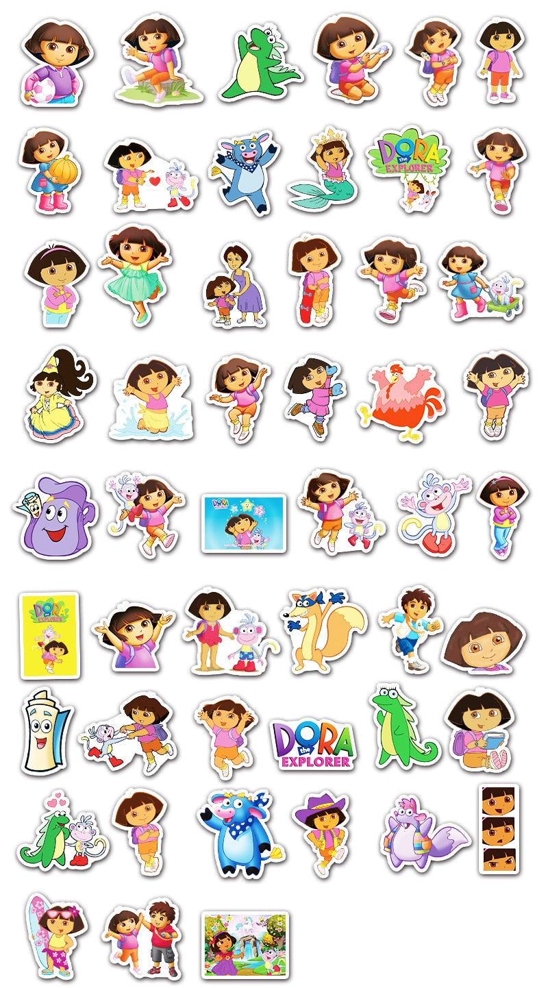 Princess Dora Stickers