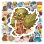 Bird Owl Fairy Tale Stickers