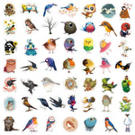 Bird Owl Fairy Tale Stickers