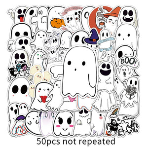 Ghost Halloween Funny Stickers