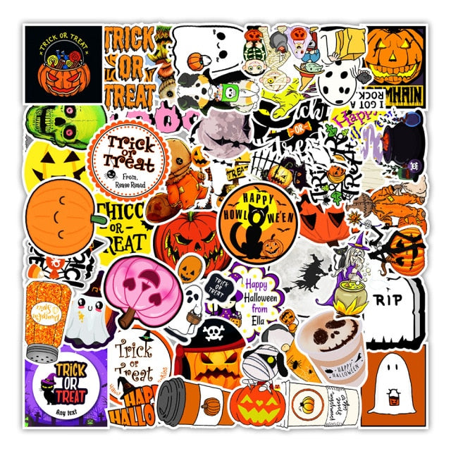 Ghost Halloween Funny Stickers