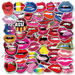 Sexy Hot Red Lips Stickers