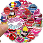 Sexy Hot Red Lips Stickers