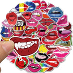 Sexy Hot Red Lips Stickers