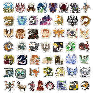 Dragon Monster Hunter Stickers