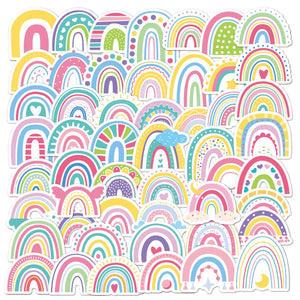 Rainbow Bridge Cartoon Stickers