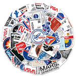 NASA Astronaut Aviation Space Stickers