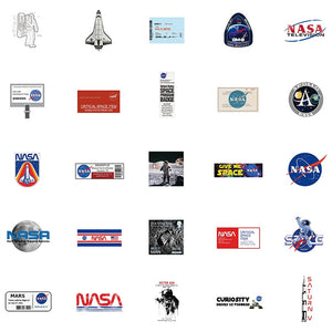 NASA Astronaut Aviation Space Stickers