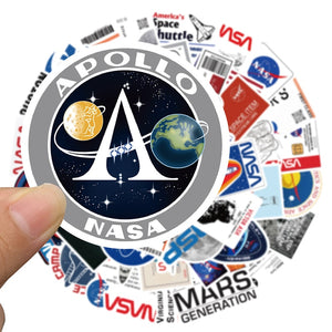 NASA Astronaut Aviation Space Stickers