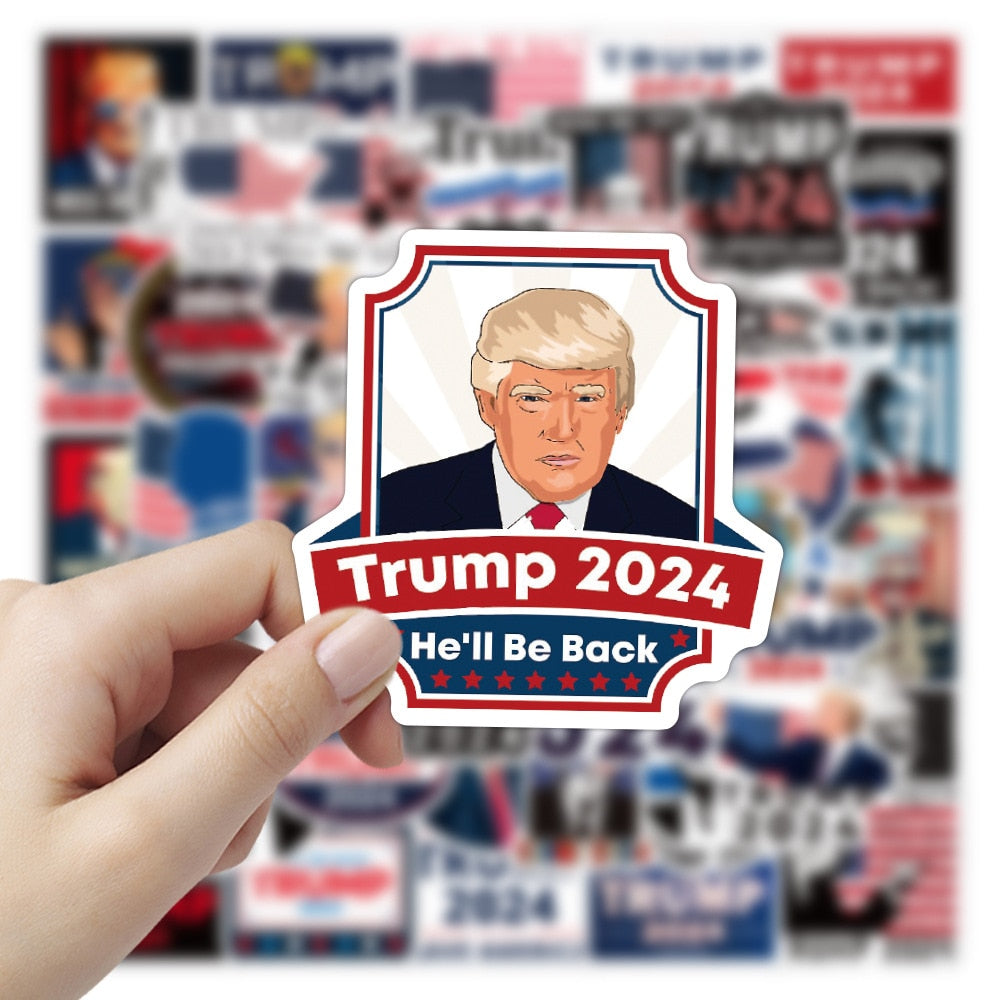 2024 Presidential Election Trump Stickers
