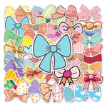 Cute Butterfiy Knot Bow Stickers