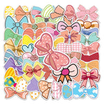 Cute Butterfiy Knot Bow Stickers