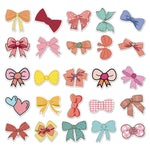 Cute Butterfiy Knot Bow Stickers