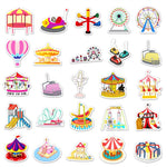 Playground Ferris Wheel Amusement Park Stickers