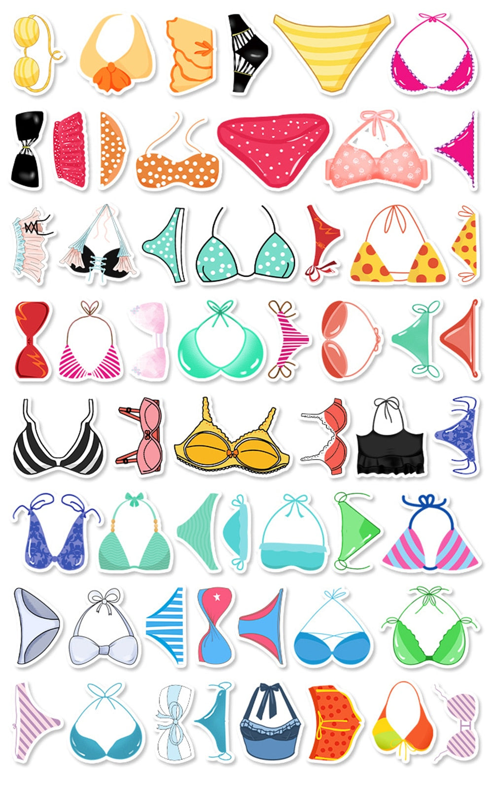 Sexy Bikini Stickers