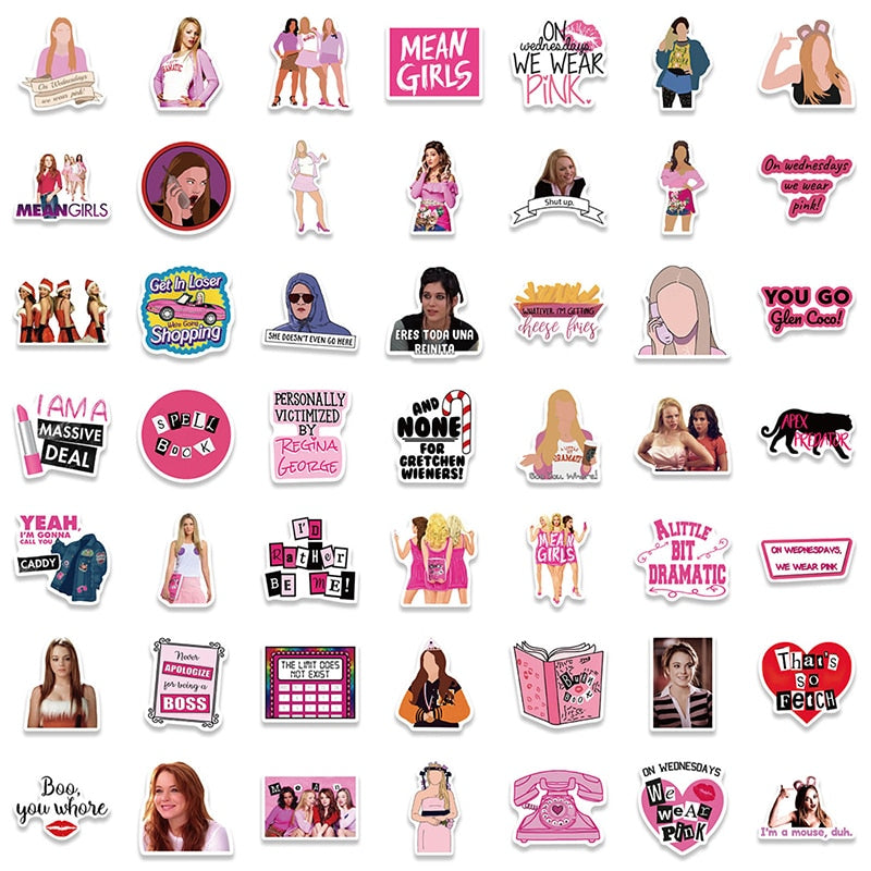 Mean Girls Classic Movie Stickers