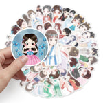 Hanfu Girl Scrapbooking Stickers