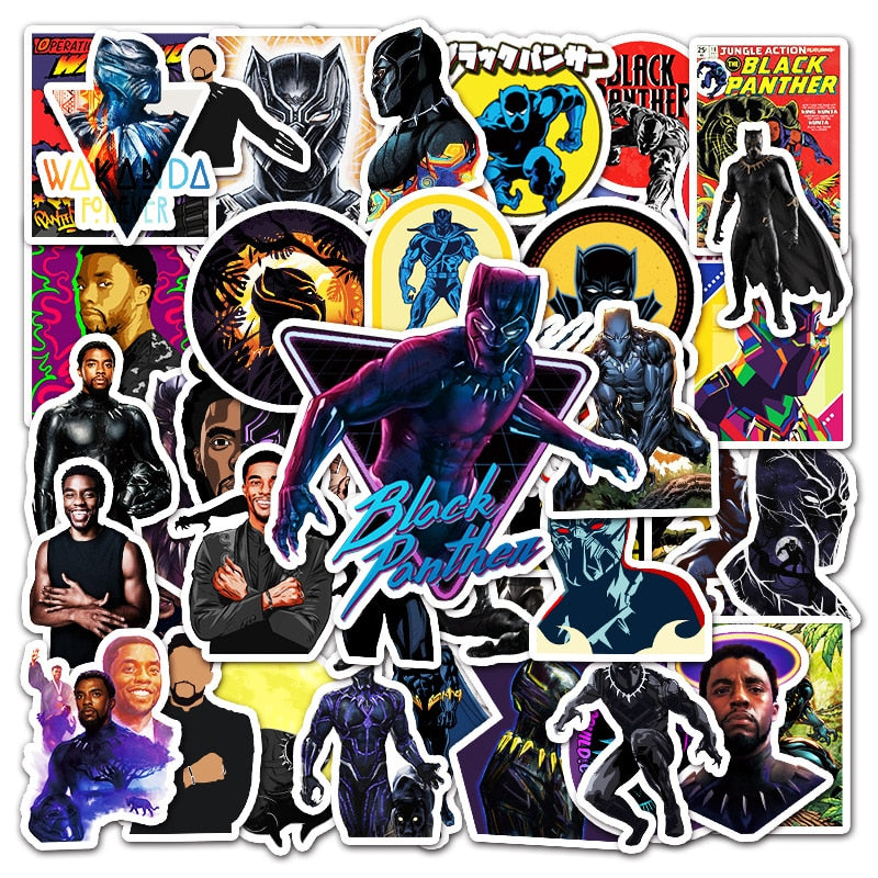 Hero Black Panther Stickers