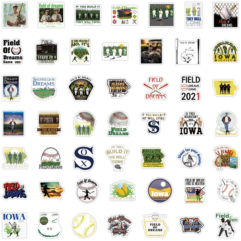 Field Of Dreams Classic Movie TV Stickers