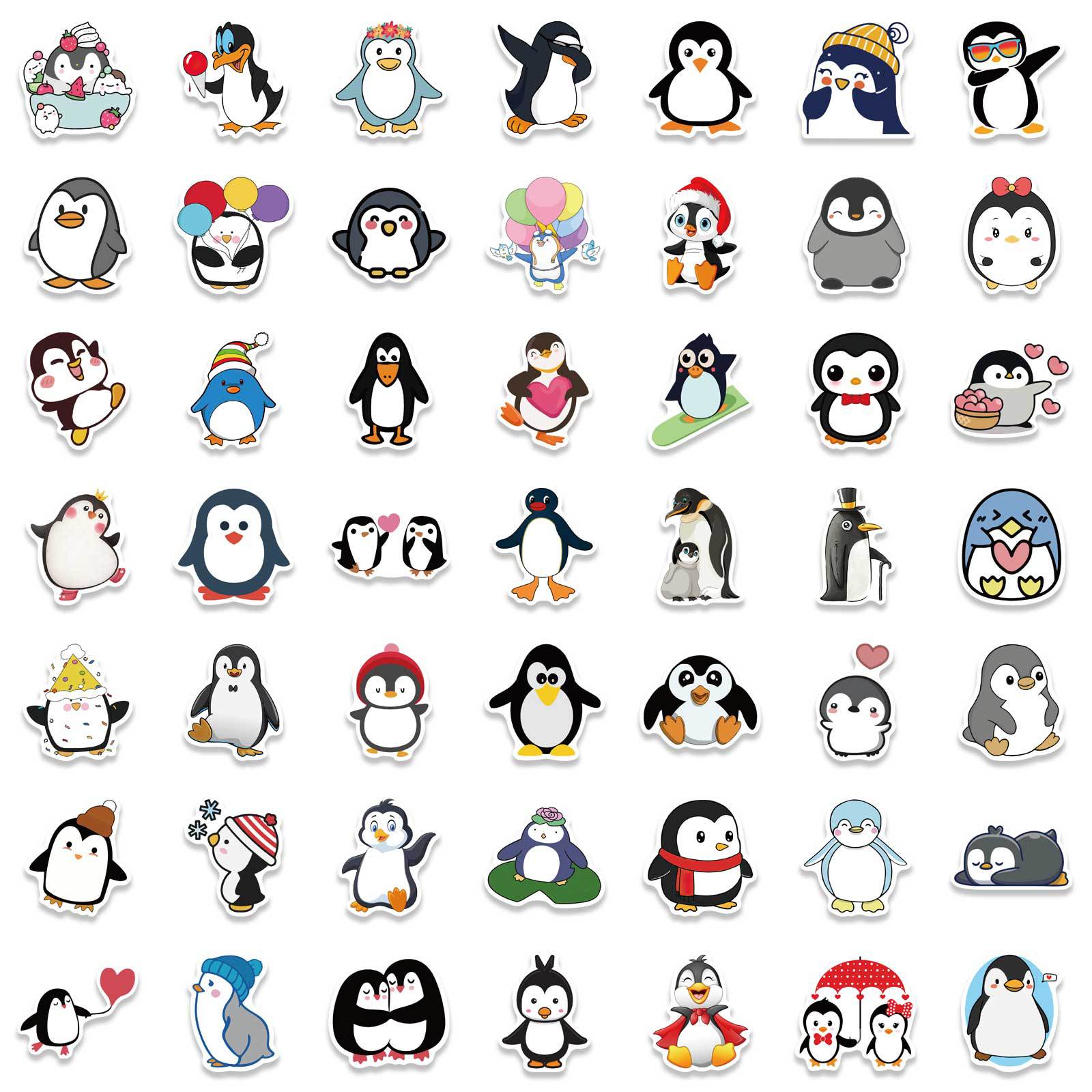 Penguin Kawaii Stickers