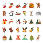 Christmas Series Santa Claus Stickers