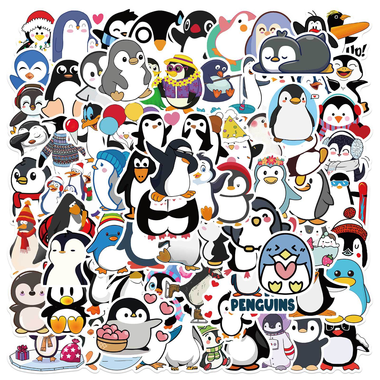 Penguin Kawaii Stickers