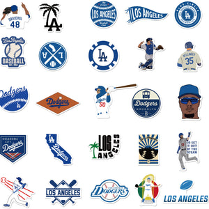 Los Angeles LA Dodgers Stickers