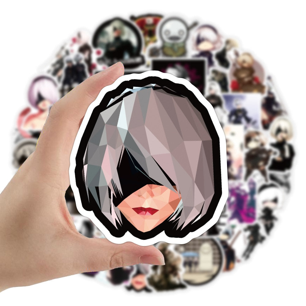 NieR Automata Anime Game Stickers